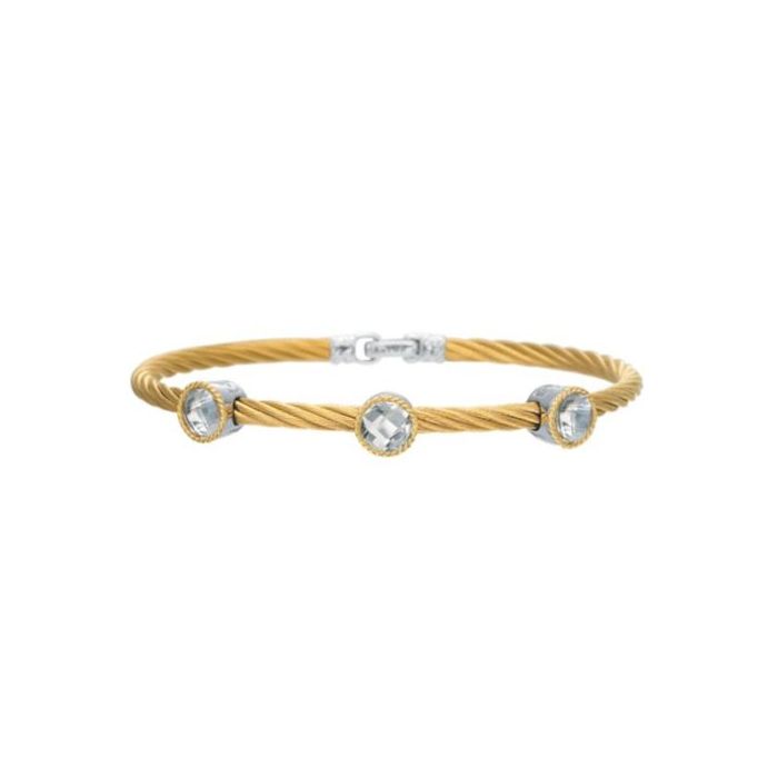 alor-yellow-gold-stainless-steel-white-topaz-bangle