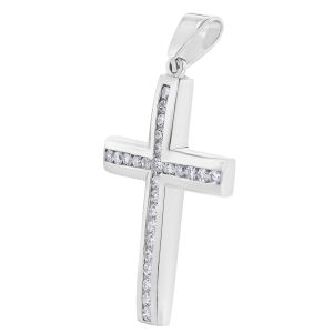 men's-channel-set-diamond-cross-pendant-white-gold