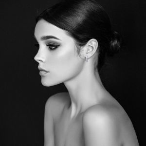 Classic Diamond Hoop Earrings in 14K White Gold (1.15ct)