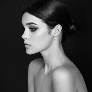 Two-Tone Antique Cluster Diamond Drop Earrings in 14K Gold (0.35ct)