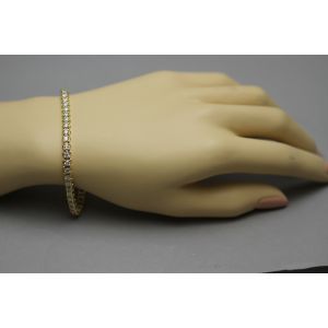 diamond-yellow-gold-tennis-bracelet