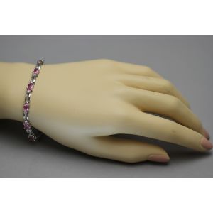 pink-sapphire-diamond-white-gold-bracelet