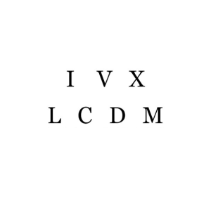 Pierced Roman Date Necklace in 14k Yellow Gold 