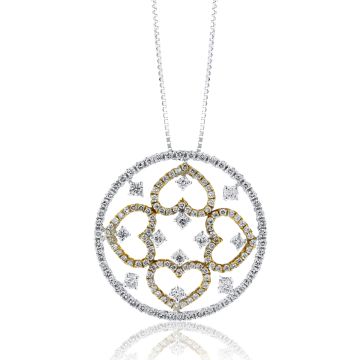 diamond-two-tone-gold-heart-circle-necklace