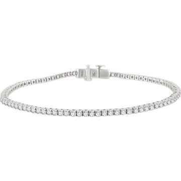 Classic Diamond Tennis Bracelet in 14K White Gold (3.00ct)
