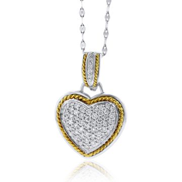two-tone-diamond-gold-heart-necklace