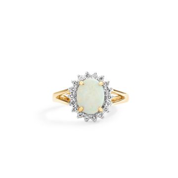 opal-diamond-halo-ring-yellow-gold