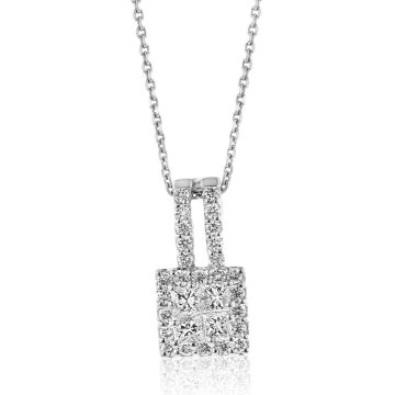diamond-cluster-square-white-gold-necklace