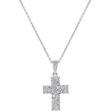 two-row-diamond-cross-pendant-white-gold