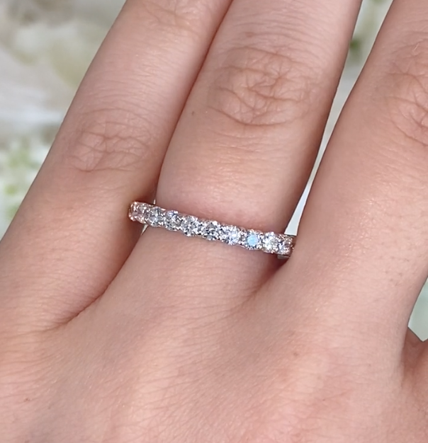 Classic Petite Diamond Eternity Ring in 18K White Gold (1.71ct) 