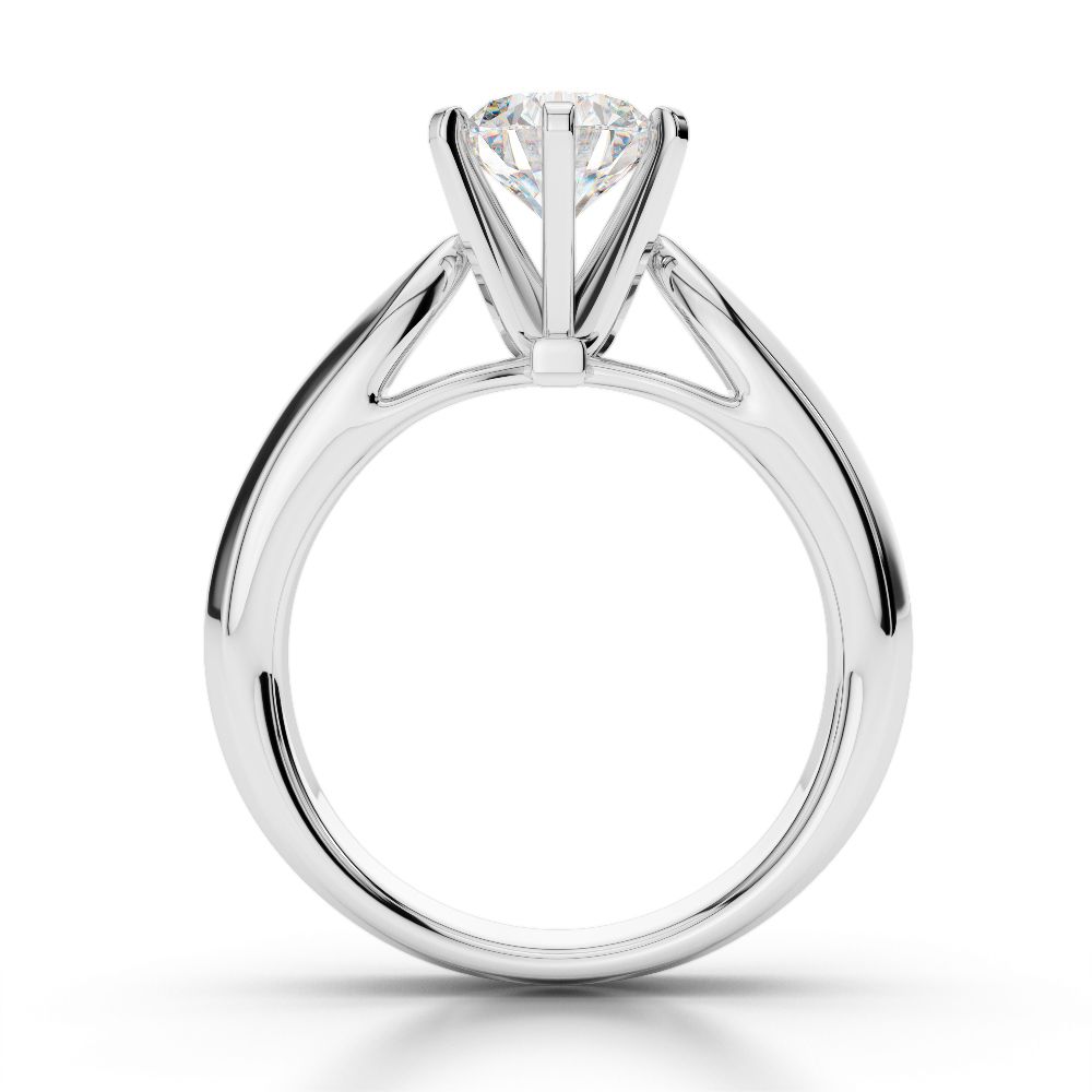 Cathedral Solitaire Engagement Ring