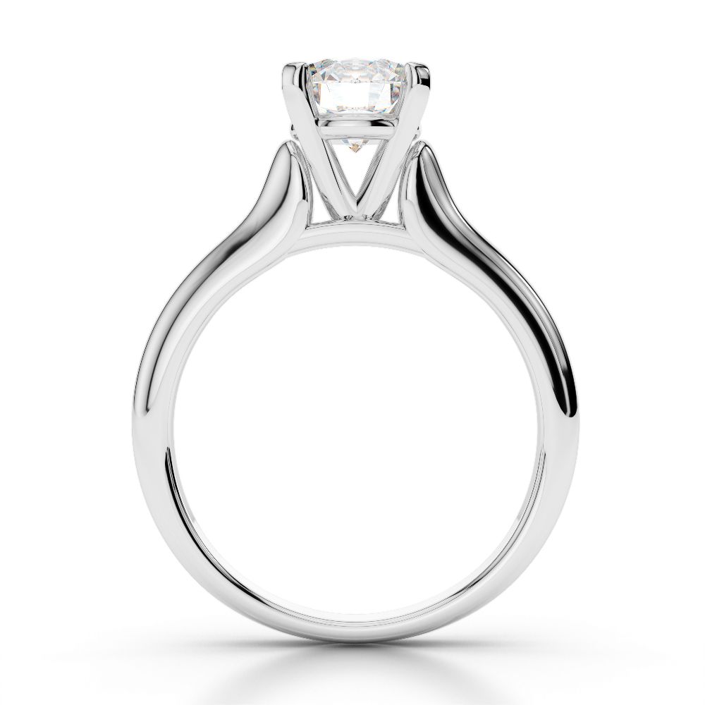 Classic Four Prong Solitaire Engagement Ring