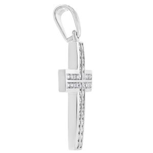men's-double-channel-diamond-cross-pendant-white-gold